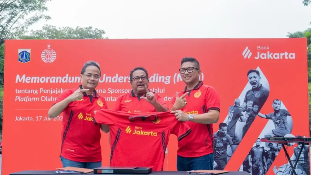 Direktur Persija Jakarta Mohamad Prapanca menjelaskan kerja sama sponsor BUMD Jakarta.