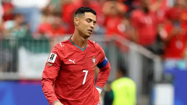 Francisco Conceicao saat membela Timnas Portugal di Piala Dunia 2026 bersama Cristiano Ronaldo.