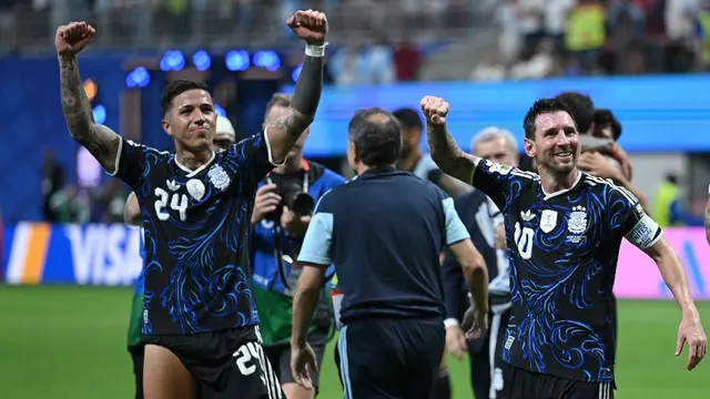 Messi dua assist saat Argentina mengalahkan Inggris dan lolos ke final Piala Dunia 2026.